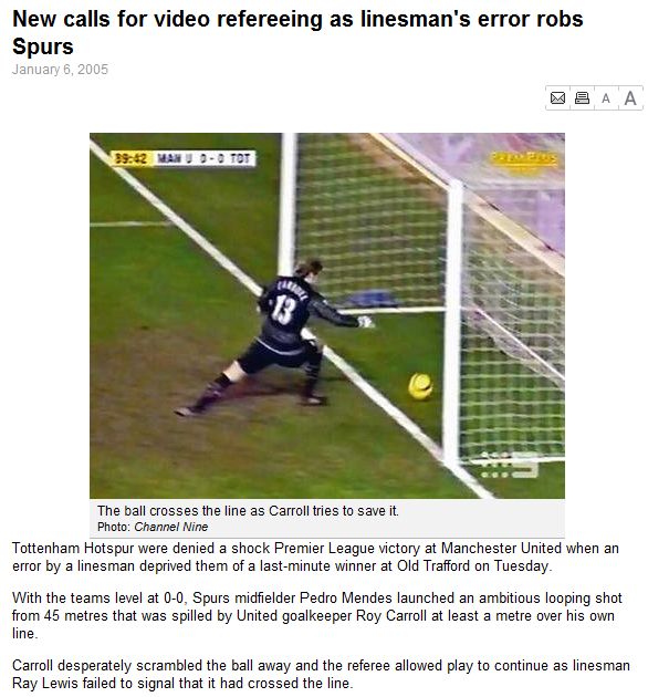 football refereeing errors